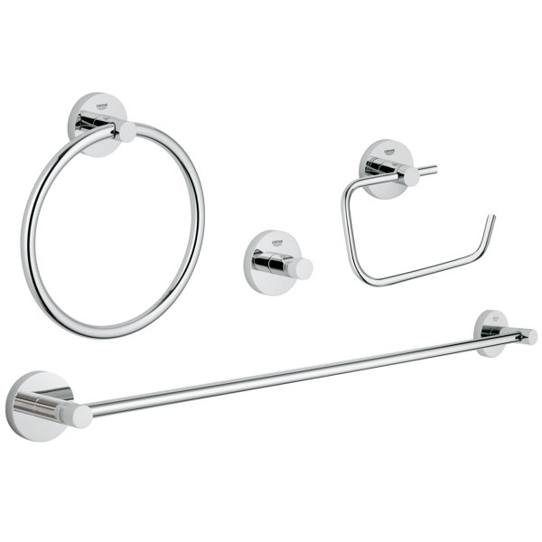 GROHE Essentials 4 Piece Bathroom Hardware Set & Reviews Wayfair
